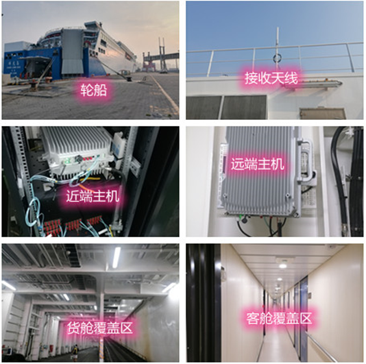 中站海上游轮轮船渔船覆盖案例